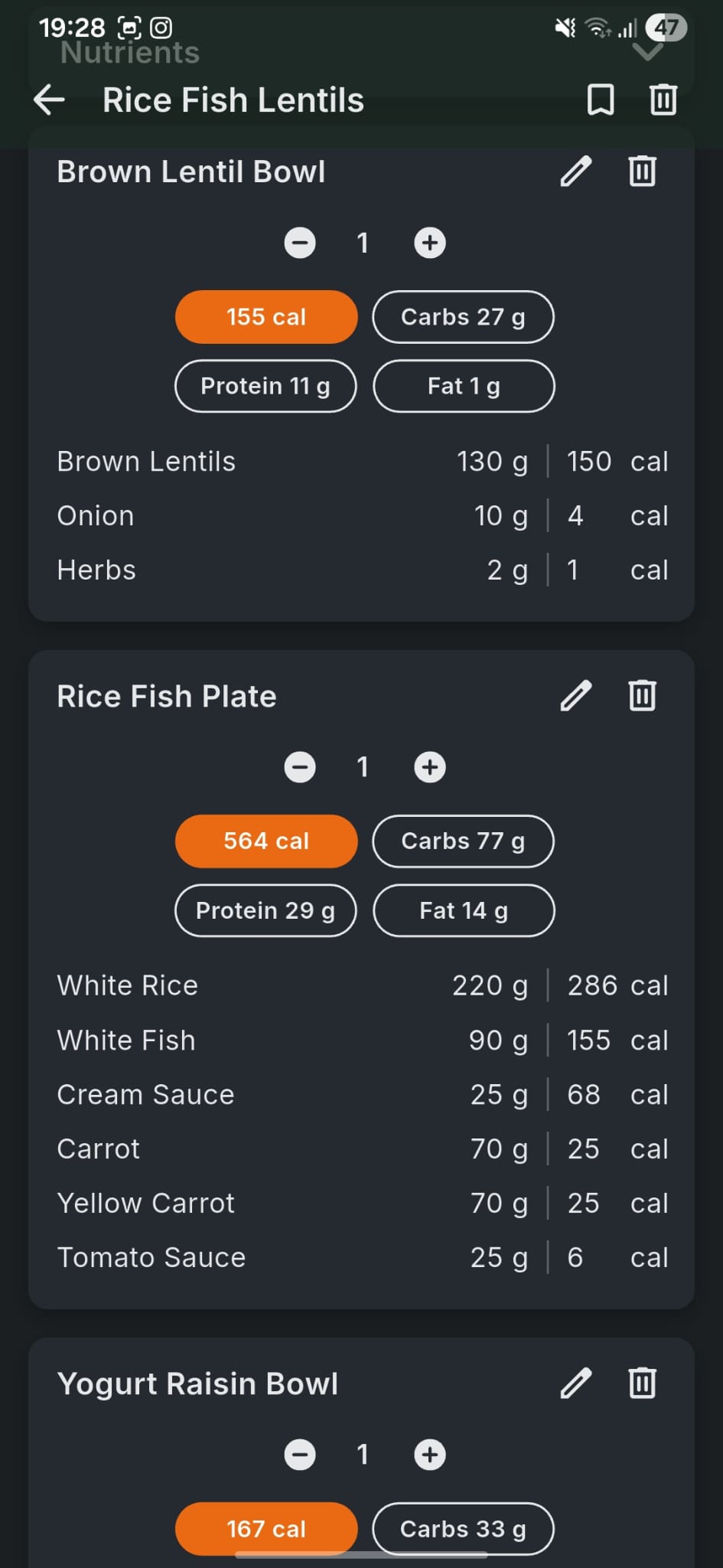 Ziko AI meal preview 3